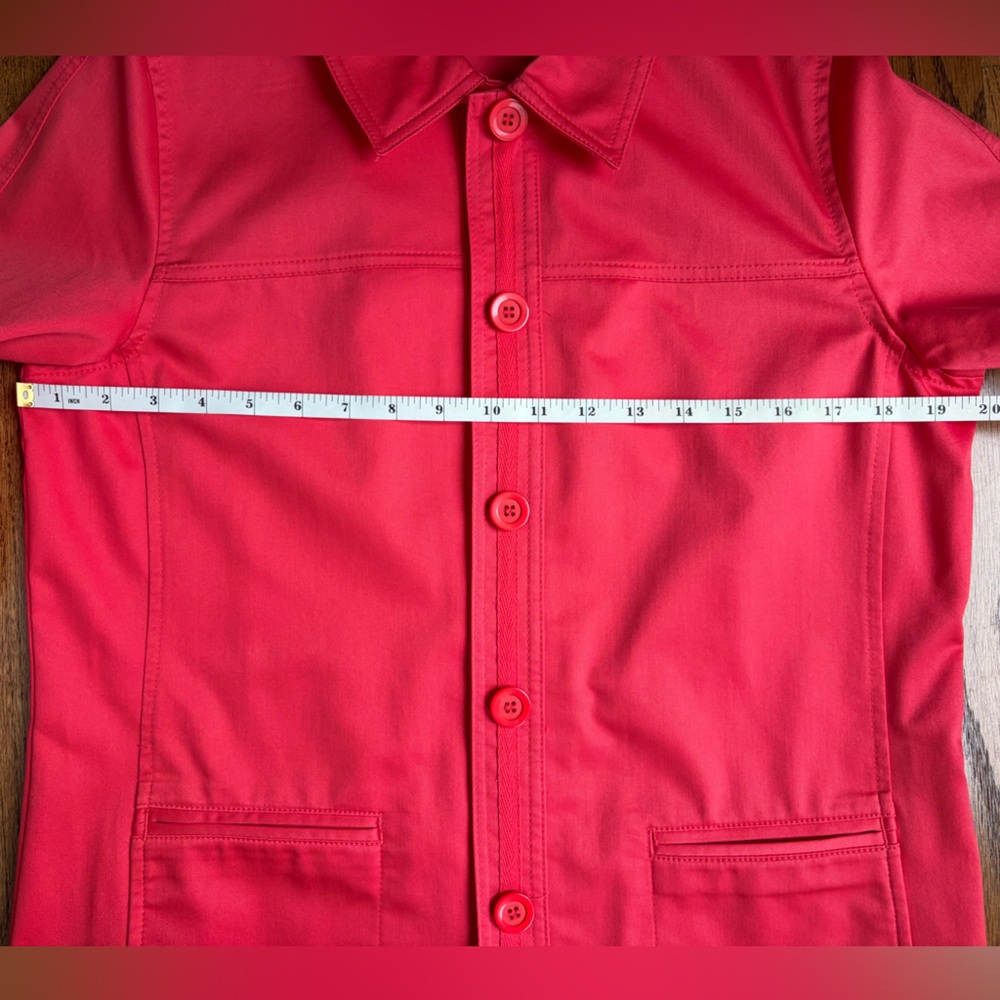 Koret Ladies Hot Pink 3/4 Sleeve Jacket. Size: 8 Medium - Picture 5 of 8